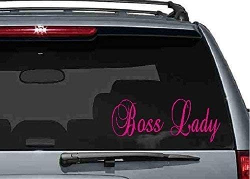 Boss Lady Vinyl Car/Wall Decal // Vinyl Decals, Car Decals, Boss Lady, Lady Boss