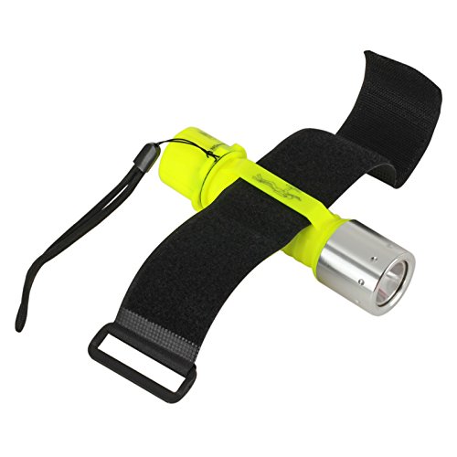 Reiled Diving Flashlight, Bright LED Submarine Light Scuba Safety Lights Waterproof Underwater Torch or Scuba Diving Outdoor Under Water Sport