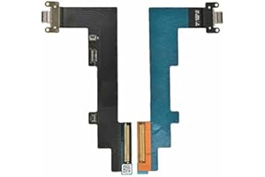 LEHANG USB Charging Port Dock Connector Flex Cable Replacement Compatible with iPad Air 4 / air 5 10.9 inch Cellular 4G (not fit WiFi Version) (Black)
