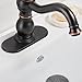 BWE Single Handle One Hole Commercial Bathroom Sink Faucet Lavatory Oil Rubbed Bronze Deck Mount