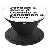 Old Kids On the Block Jordan Joey Donnie Jonathan Danny - PopSockets Grip and Stand for Phones and Tablets