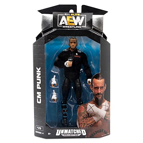 All Elite Wrestling AEW Unmatched Series 4 CM Punk 6Inch CM Punk