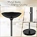 Floor Lamp - Torchiere Floor Lamp, 24W Dimmable Floor Lamp, 2160 Lumens, 3000K Warm White, Energy-saving, Metal Material, LED Floor lamp for Living Room, Standing Lamps for Bedrooms, Reading & Office