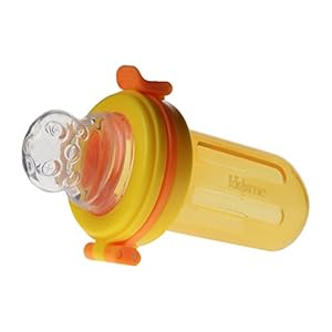 Kidsme Food Squeezer with Extra Sac, Orange