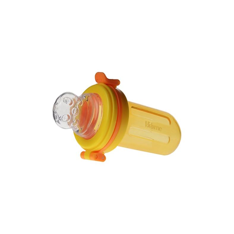 Kidsme Food Squeezer with Extra Sac, Orange