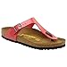 Birkenstock Gizeh Birko-Flor Sandals Size 38 Cherry