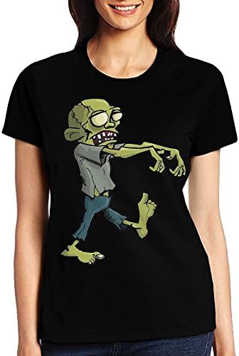 CjtStuC Women's Cartoon Zombie Shirt Scoop Neck T Shirts
