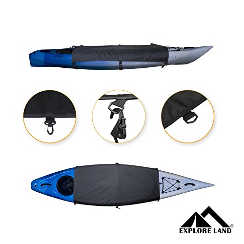 image for Explore Land Universal Kayak Cockpit Drape Waterproof Seal Cockpit Cov