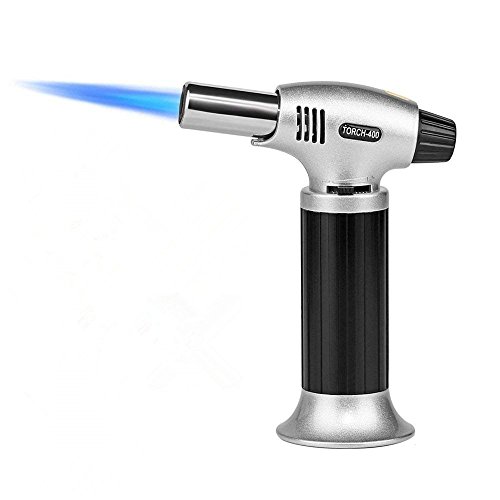 Buy Kitchen Blow Torch Cooking with Safety Lock Adjustable Flame