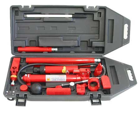 10 Ton Hydraulic Porta Power Auto Body Frame Repair Kit