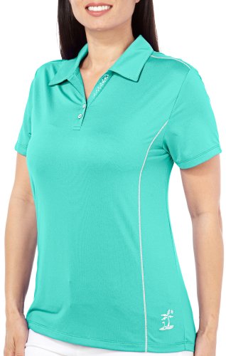 Coral Bay Golf Womens Palm Tree Polo 
