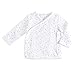 aden + anais essentials Baby Long Sleeve Kimono Shirt, 6-9M, Snowy Dot