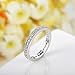 Bamoer Set of 3 18K White Gold Plated Wedding Finger Ring CZ Cubic Zirconia Jewelry (7)