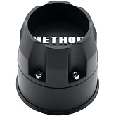 Method Race Wheels Center Cap, Push Through, Black
