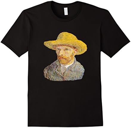 Vincent Van Gogh Shirt Famous Self Portrait In A Straw Hat