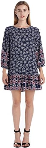 Fraiche By J Miju Drop Waist Ruffle Dress