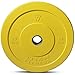 Titan Fitness Pair 25lb Olympic Bumper Plate Yellow Benchpress Strength Training