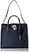 Michael Kors Hamilton Lg Ns Tote Navy Genuine Leather