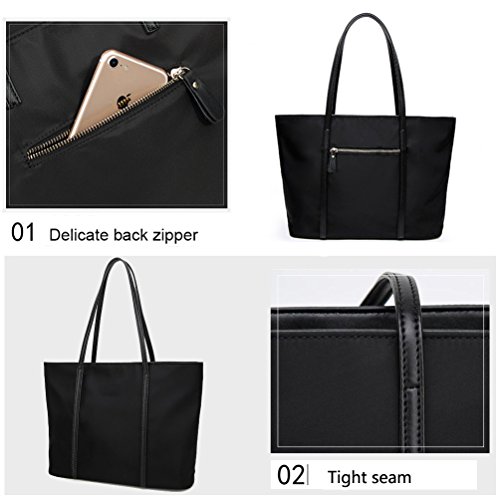 SiMYEER Women Satchel Shoulder Bag Purse Top Handle Handbags Messenger Tote Bag - Thumbnail 5