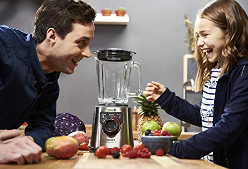 Krups KB403D Perfectmix + Hochleistungsstandmixer | 1.200W | 28.000 UpM | 2L Glasbehälter | 3 voreingestellte Programme… – Bild 4