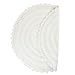 DII Crochet Collection Reversible Bath Mat, Round, 27.5