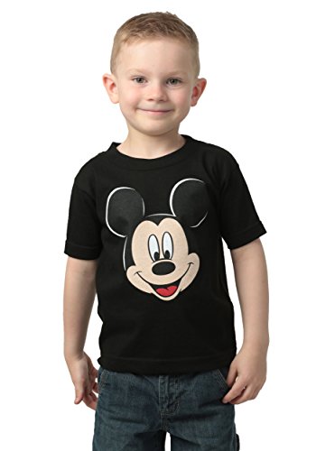 Disney Toddler Boys' Mickey Mouse Big Face Short-Sleeve T-Shirt