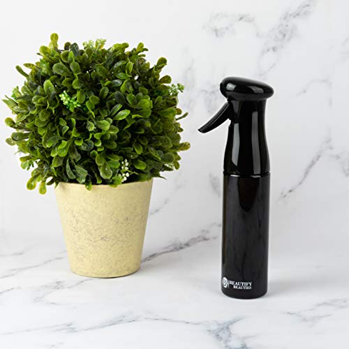 Beautify Beauties Hair Spray Bottle (10oz) 360 Ultra Fine Water