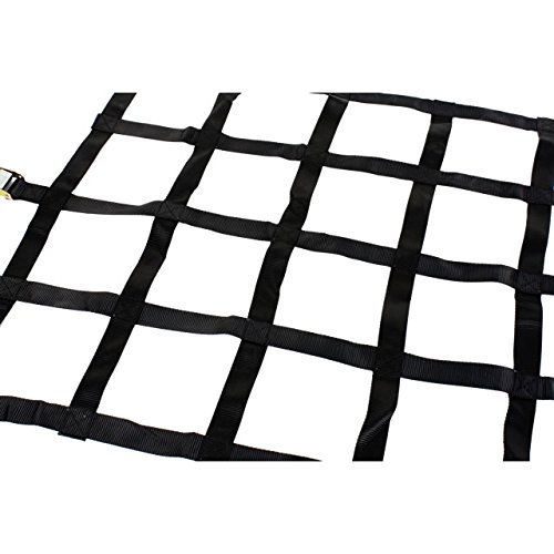 42" x 82" Heavy Duty Cargo Net with E-Fittings & Cam Buckles