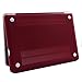 HDE Plastic Hard Case and Keyboard Cover for MacBook Pro 13 (Non Retina) Snap On Protective Hard Shell Burgundy Design Fits Old Macbook Pro 13 Inch Model A1278 with CD Drive (Burgundy)