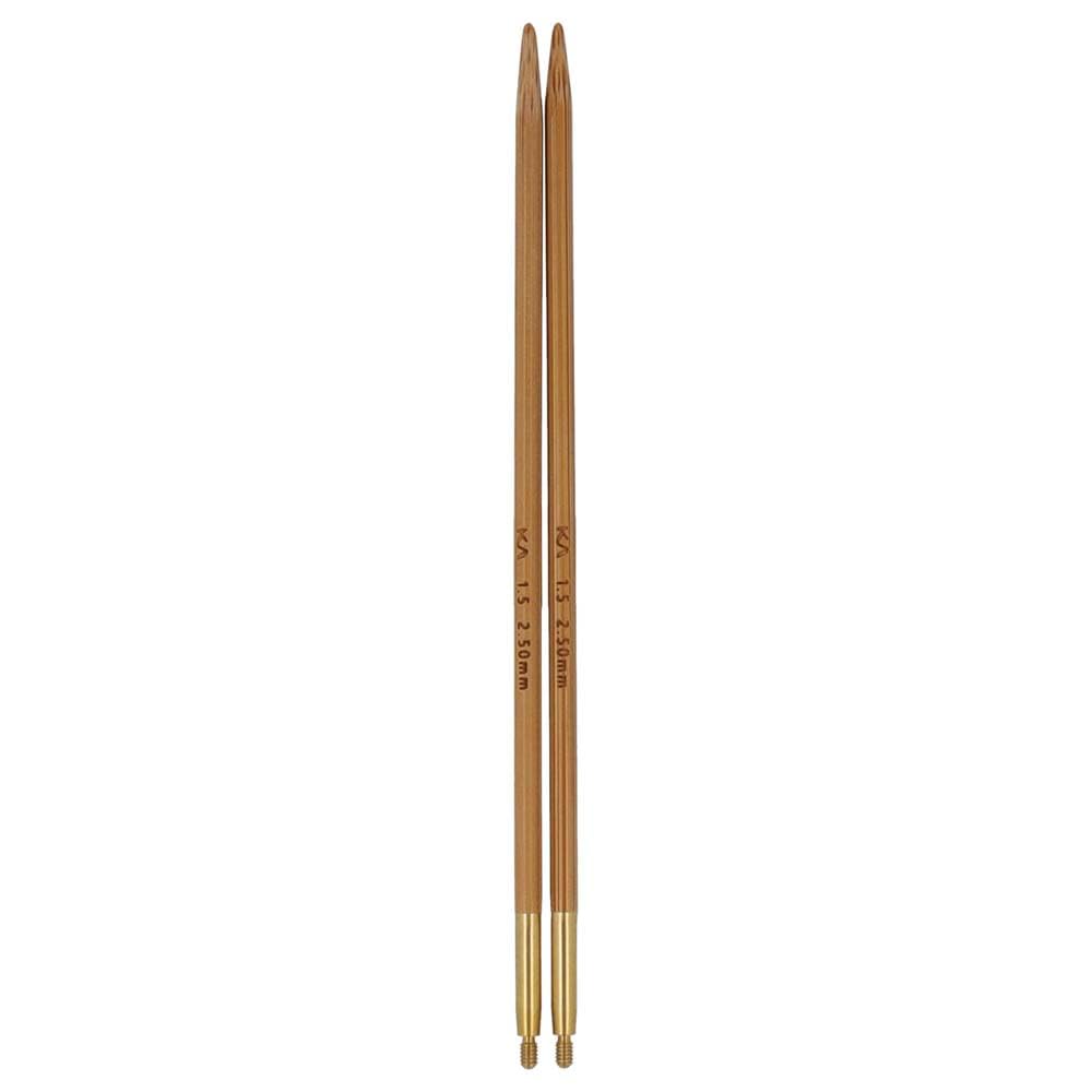 Seeknit Interchangeble Needle Tips, Bamboo, Beige, M1.8 10cm x 2.5mm
