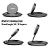 Wireless Charger,Lewoer Fast Wireless Charging Pad Foldable Phone Stand 10W/7.5W/5W Output Charger Compatible iPhone 8 X/XS/XR Galaxy S8/S9/S9+ All Qi Devices (Gray)