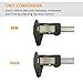 Digital Caliper,LQQL Calipers Measuring Tool-Electronic Micrometer Caliper with Large LCD Screen,0-6 Inch/150 mm,Inch/Metric Conversion