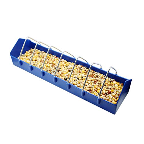 POPETPOP Vogelkäfig Futterspender Tauben Futtertrog Vogelfutter Spender Tierfutter Zubehör für Haustiertaubenfink… – Bild 4