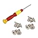 WOVTE Replacement Headband Screws + Screwdriver Tool Kit Repair Parts for Beats by Dr Dre Solo HD and Solo HD Wireless Headphone Headband