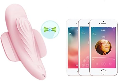 Free Style Arbitrarily Sliding Finger Vi bration Bluetooth APP Control Invisible Pink Vibrating Panties