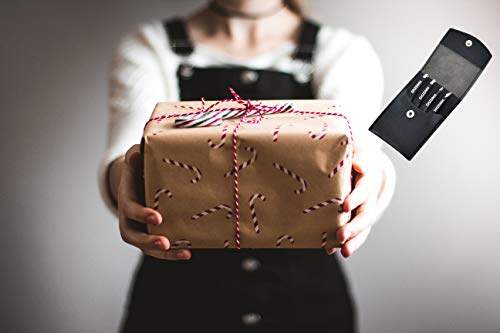 2021NEWEST SHZDMH 4-Piece Combination Tweezers Set-Black with Leather Case