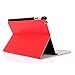 CoastaCloud iPad 2/3/4 Really Thin SmartShell Stand Cover with Magnetically Detachable Wireless Bluetooth Keyboard Case for Apple iPad 2 3 4 (Red)
