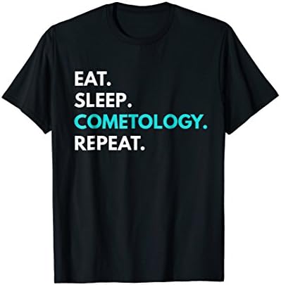 Eat Sleep Cometology Repeat t-shirt - Cometology Tees