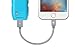 OPSO Apple MFi Certified Nylon Braided Lightning to USB Cable Charging Cord for iPhone 7 6s 6 Plus SE 5s 5c 5,iPad Pro Air 2,iPad mini 4 3 2,iPod touch / nano - (0.15M/0.5ft) - Gray