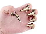 ShiningLove Wholesale 10pcs Hot Retro Punk Rock Gothic Talon Nail Finger Claw Spike Rings