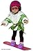 Click N' Play Doll Snowboard Set and Accessories, Perfect For 18 Inch Dolls