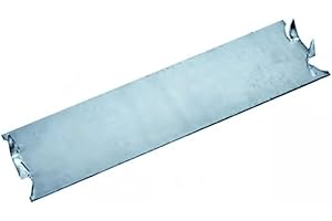QDYZPP Galvanized Steel Stud Guard, 1-1/2 x 5 inches, Self-Nailing, 100-Pack