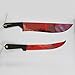 12PCS Bloody Splatter Weapons Props for Halloween Garland Party Decoration Haunted House Banner 7.9 ft /2.4M (Bloody Banner)