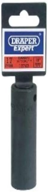 Draper 12739 1/2 Inch Drive 12mm Deep Impact Socket