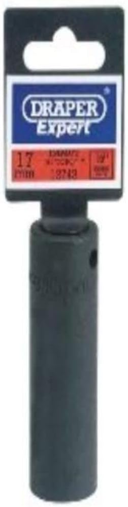 Draper 12739 1/2 Inch Drive 12mm Deep Impact Socket