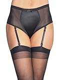 Suddenly Fem - Comfort Briefer Style Gaff Panty in Black