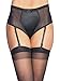 Comfort Briefer Style Gaff Panty in Black