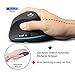 ZLOT Vertical Wireless Mouse,2.4G USB Optical Ergonomic Mice with 3 Adjustable DPI 1000/1600/2400 and 6 Buttons for Laptop, PC, Computer, Desktop, Blackthumb 1