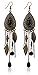 Eternity J. Women Vintage Retro Ethnic Drop Bohemian Dangle Earring Lolita Antique Bead Tassel Earrings