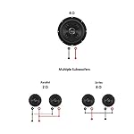 BOSS-Audio-Systems-CXX10-Car-Subwoofer-800-Watts-Maximum-Power-10-Inch-Subwoofer-Single-4-Ohm-Voice-Coil-Sold-Individually